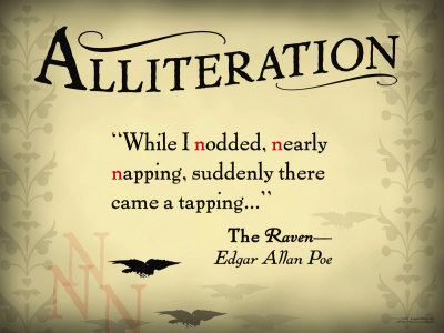 Alliteration Edgar Allen Poe The Raven