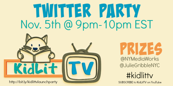 KidLit TV Twitter Party November 5, 2014 @nymediaworks #kidlittv